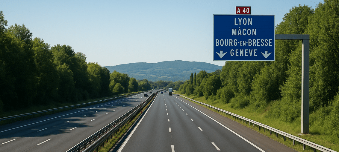 autoroute en France